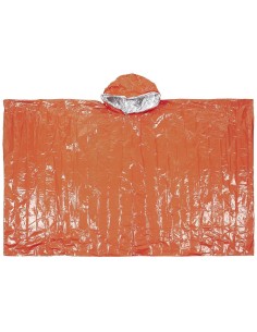 MFH PONCHO DE EMERGENCIA LARANJA 2