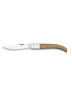 POCKET KNIFE WOODEN HANDLE, BLADE 8,1 cm