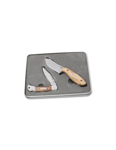 WINCHESTER CUTLERY SET KNIFE BARRENS + POCKET KNIFE LASSO 2
