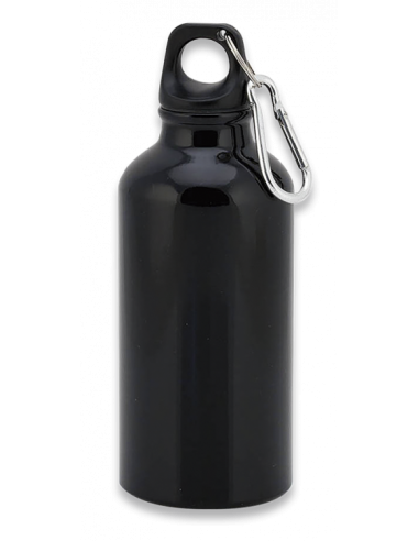 CAMP BOUTEILLE EN ALUMINIUM AVEC MOUSQUETON 400 ML
