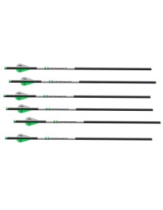 CENTERPOINT FLECHAS BALLESTA CARBONO 400 GRANOS 20 pol (6 UN)