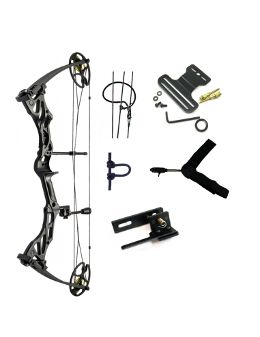 MAN KUNG ARCO COMPOUND FOSSIL CONJUNTO BÁSICO RH 40-70 Lbs 25-31 pol