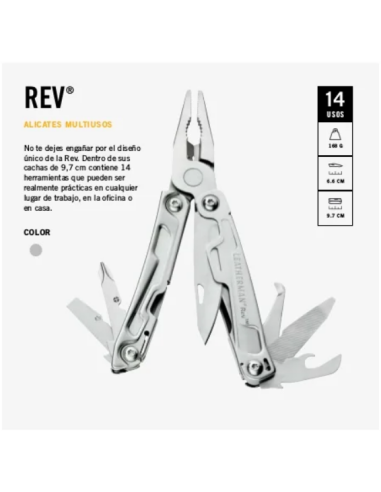 LEATHERMAN ALICATE MULTIUSOS REV