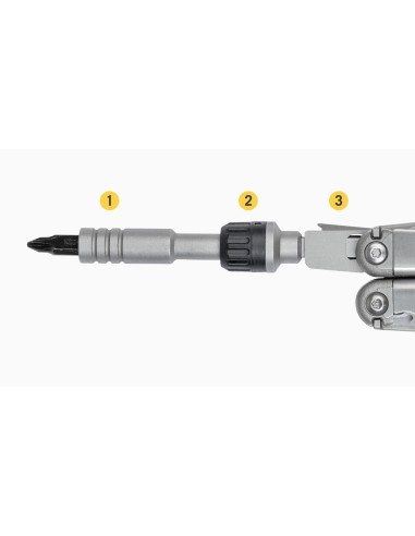 LEATHERMAN EXTENSOR  COM ROQUETE CHAVES BIT