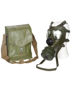 ARMY MÁSCARA ANTI-GÁS ROMANIAN, SURPLUS nr 6