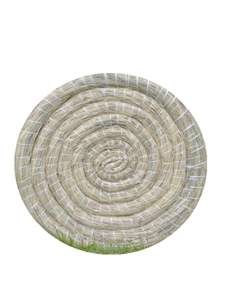 ECO BASTIDOR REDONDO PALHA 80x8cm