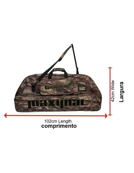 MAXIMAL BOLSA / MOCHILA TRANSPORTE ARCO POLEAS GUARDIAN CAMO 102cm