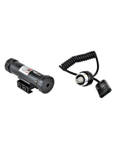 JS VISEUR LASER ROUGE AVEC INTERRUPTEUR PRESSION