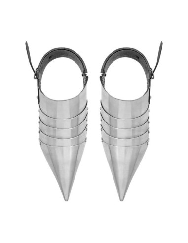 LOB PÉS ARMADURA SABATONS CAVALEIRO MEDIEVAL SEC XIV E XV