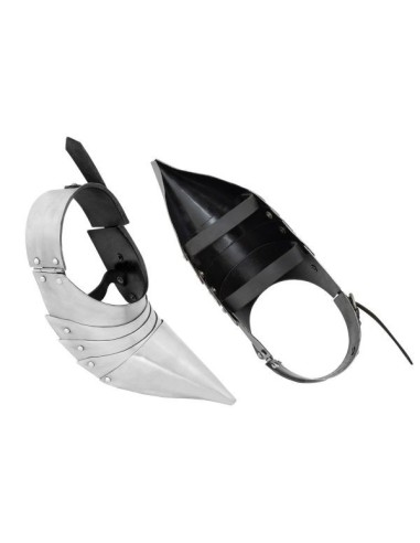 LOB 14e au 15e c Knight Sabatons Armure de pied