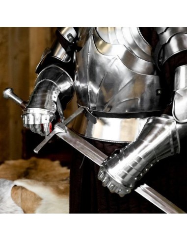 LOB MANOPLAS DE ARMADURA SEC XVI E XVII