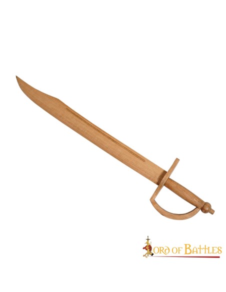 LOB Pirate Cutlass Handcrafted Functional Wooden Training Sword