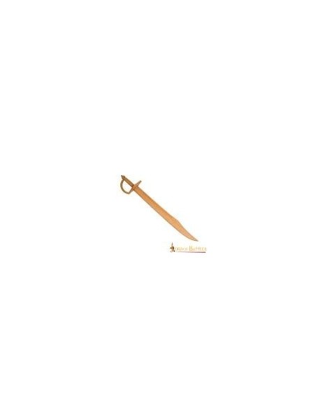LOB Pirate Cutlass Handcrafted Functional Wooden Training Sword