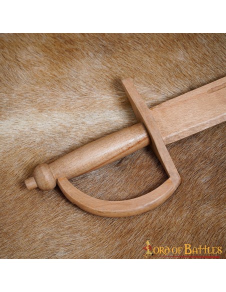 LOB Pirate Cutlass Handcrafted Functional Wooden Training Sword