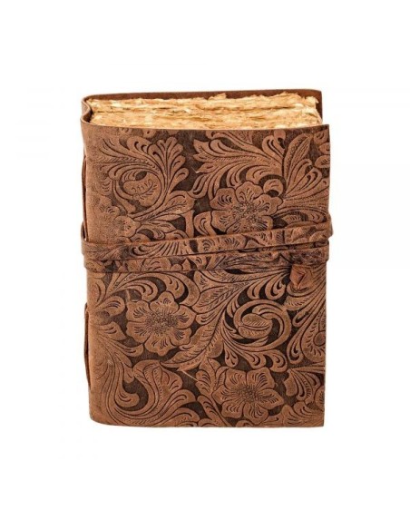 LOB Gorgeous Fantasy Journal Notas de diario de cuero genuino hechas a mano