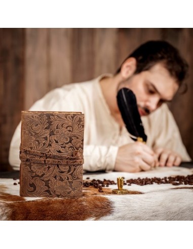 LOB Gorgeous Fantasy Journal Handcrafted Genuine Leather Diary Notes