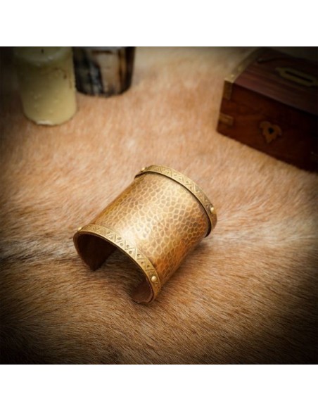 LOB Bracelet ornemental bracelet historique accessoire en laiton massif pur