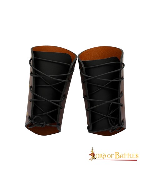 LOB Brassards en cuir véritable Mighty Mjolnir