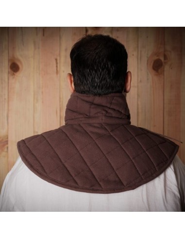 LOB Collar Medieval Acolchado Hecho A Mano De Lona De Algodón