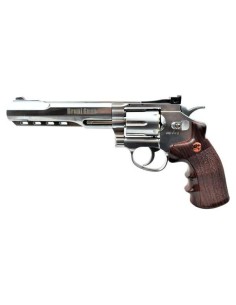 BRUNI REVOLVER CO2 6" BR-702 PLATA CAL 4,5
