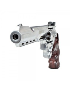 BRUNI REVOLVER CO2 6" BR-702 PLATA CAL 4,5 2