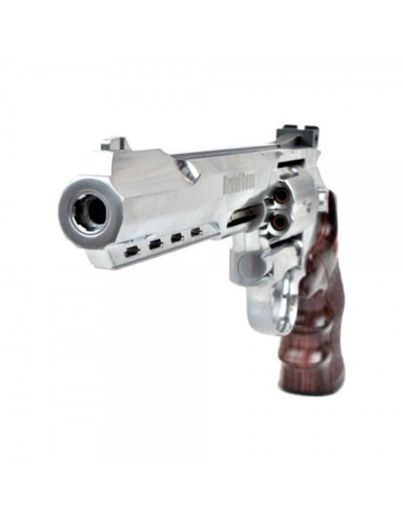BRUNI REVOLVER CO2 6" BR-702 SILVER CAL 4,5