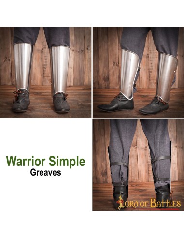 LOB Grebas Medievales Simples LARP Armadura Calibre 18
