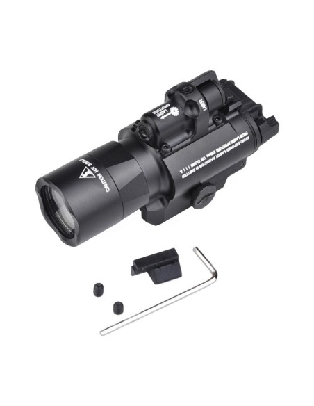 VISOR LASER / LINTERNA TACTICA LED 450 LUMENS