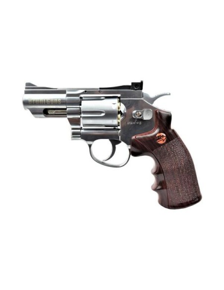 BRUNI REVOLVER CO2 2,5 BR-708 PRATEADO CAL 4,5