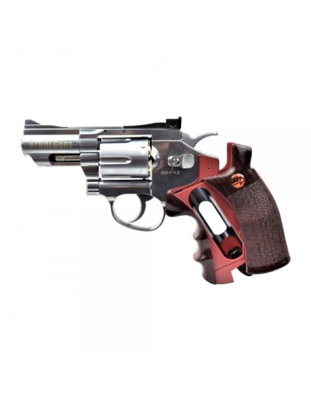 BRUNI REVOLVER CO2 2,5 pol BR-708 PRATEADO CAL 4,5