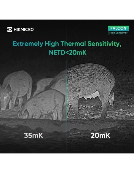 Monóculo Térmico HIKMICRO Falcon FH25 – Visão Noturna Avançada