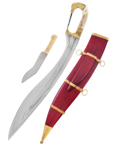 Falcata (Kopis) with horse head handle, 4th - 3rd century BC