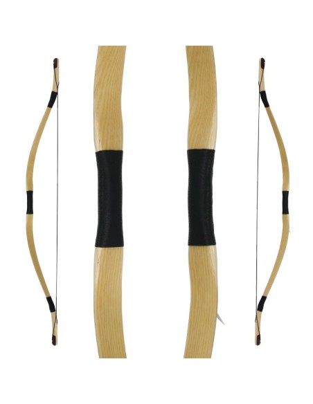 DRAKE ARC TIR A CHEVAL ATILLA HORSE BOW 58", FRÊNE
