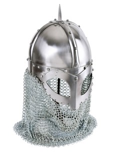 BATTLE CAPACETE VIKINGO COM GAFAS Y VENTANILLA DE ACERO