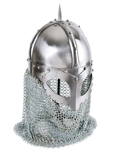BATTLE VIKING SPECTACLE HELMET WITH AVENTAIL