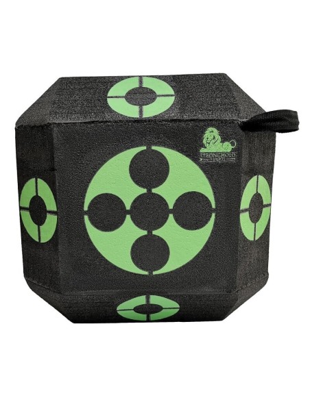 STRONGHOLD CIBLE CUBE GRAND VERT 38x38x38cm
