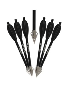 X-BOW VIROTÃO PISTOLA BESTA 6,3" COM PONTA CAÇA (6 UN)