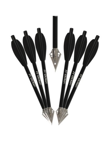 X-BOW BOLT PISTOL CROSSBOW 6,3" WITH BROADHEAD (6 UN)