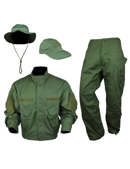 CONJUNTO UNIFORME COMBATE BDU, VERDE