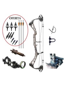 PACK COMPOUND BOW ELITE ARCHERY ENLIST RH 70 lbs 28"