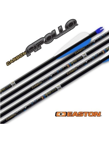 EASTON FLECHA APOLLO, PENAS 2" (DÚZIA)