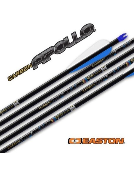 EASTON FLECHA APOLLO, PENAS 2" (DÚZIA)