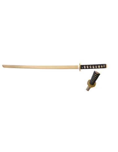 MARTIAL BOKKEN EM MADEIRA COM PUNHO ENCORDOADO