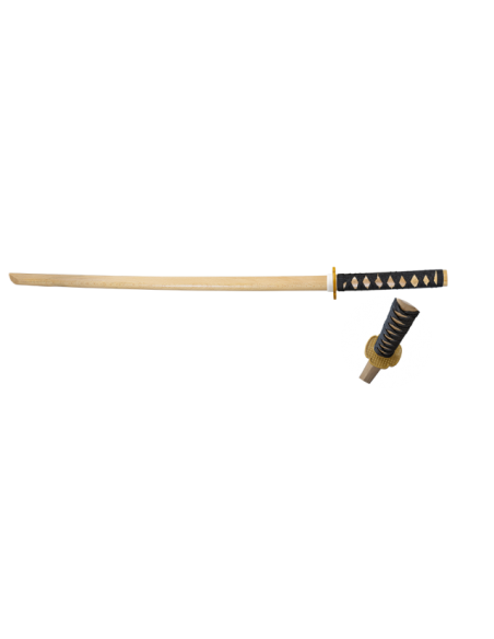 MARTIAL BOKKEN EM MADEIRA COM PUNHO ENCORDOADO