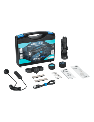 OLIGHT LANTERNA WARRIOR-X 4 KIT CAZA 2,600 LUM. 630 MTS