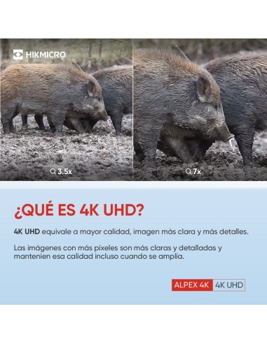 Mira Digital HIKMICRO Alpex A50EL 4K com Range Finder