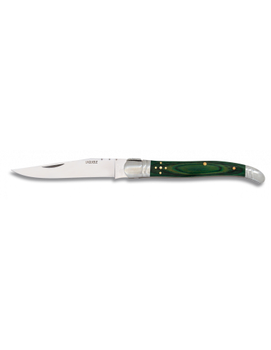 ALB POCKET KNIFE LAGUIOLE GREEN MIKARTA 10654