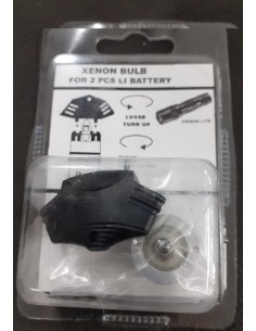 MIL-TEC XENON BULB FOR 2 LITHIUM BATTERIES (Un)