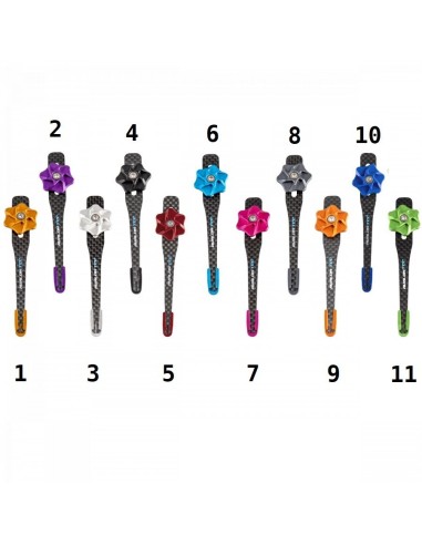 AVALON CLICKER TEC SCREW-IN CARBON 6/32 (UN)