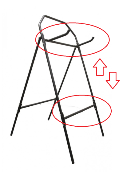 AVALON METAL DELUXE TARGET STAND (un)